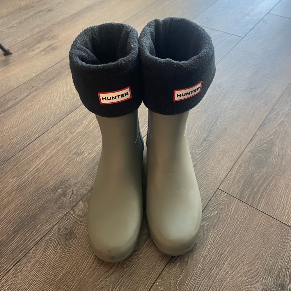 Hunter rain boots